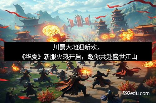 川蜀大地迎新欢,《华夏》新服火热开启,邀你共赴盛世江山